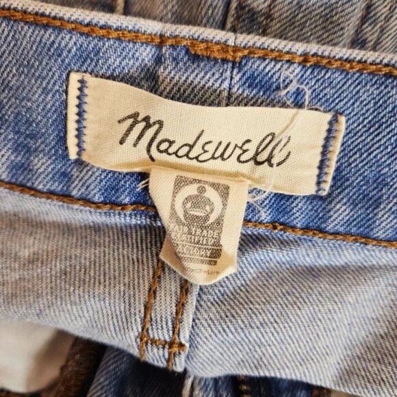 Madewell The Perfect Vintage Jeans Blue Denim High Rise Straight Women's Size 26 - Picture 12 of 14